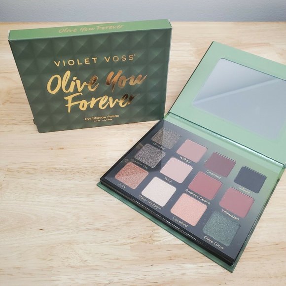 Violet Voss Olive You Forever Palette, 12 Eyeshadows NIB - Picture 2 of 4